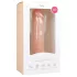 Easytoys - realistični dildo s priseskom - 20,5 cm - kožna barva