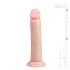 Easytoys - realistični dildo s priseskom - 20,5 cm - kožna barva