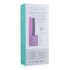 Easytoys - vibracijski dildo - močne vibracije - silikonski črn