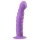 Easytoys - dildo z valovito obliko in priseskom - vijolična