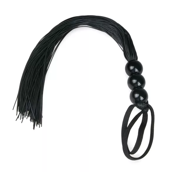 Easytoys - bič - silikon - črna
