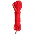 Easytoys Rope - vrv za bondage (5 m, rdeča)