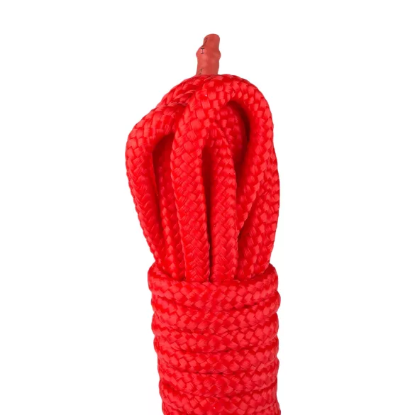 Easytoys Rope - vrv za bondage (5 m, rdeča)