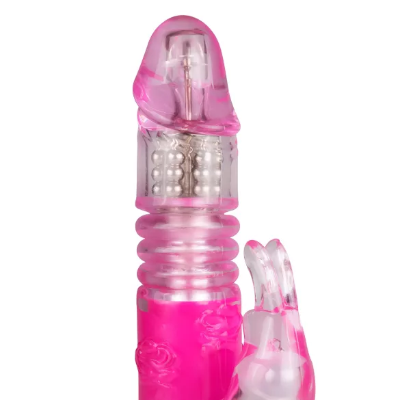 EasyToys Bunny - sunčasti vibrator (roza)