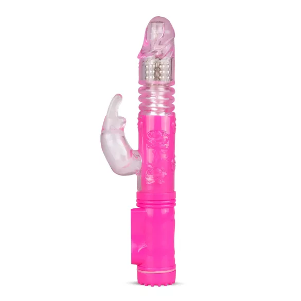 EasyToys Bunny - sunčasti vibrator (roza)