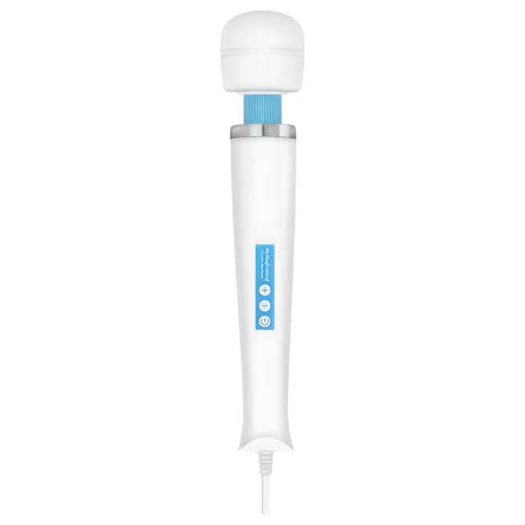MyMagicWand - vibrator maser za telo - močan - bel/moder