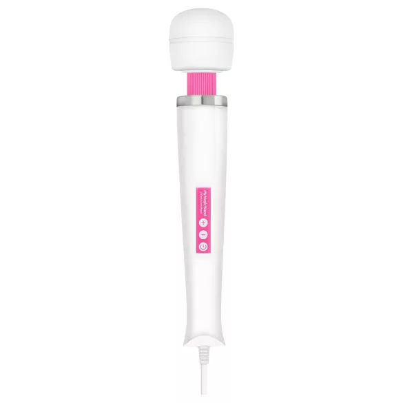 MyMagicWand - masažni vibrator za telo - močan - bela/roza
