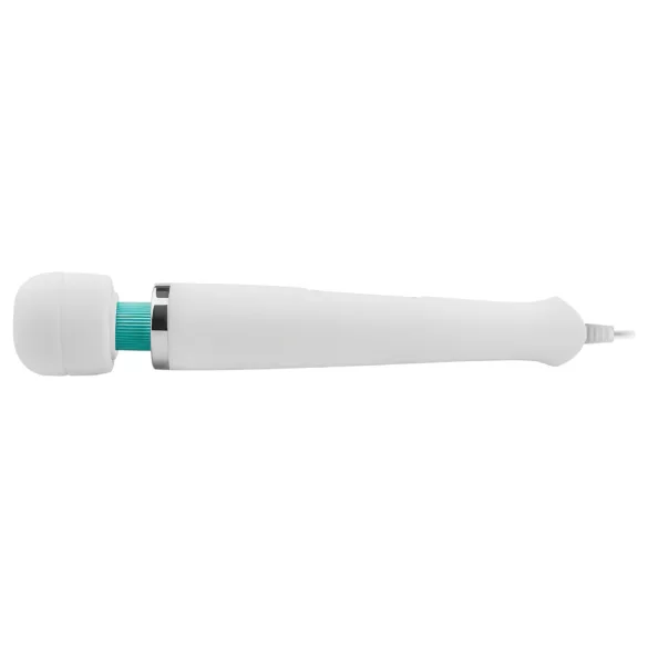 MyMagicWand - močan masažni vibrator - bela-turkizna