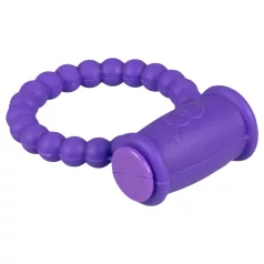 Easytoys - vibrirajoči obroček za penis (vijoličen)