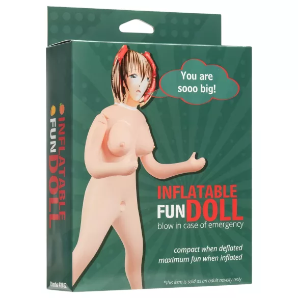 Inflatable Fun - napihljiva lutka - realistična ženska - PVC