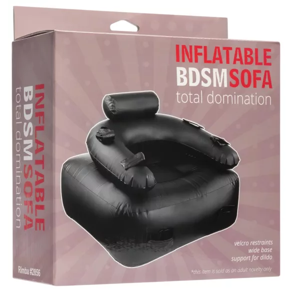 Inflatable Fun - BDSM kavč - črna