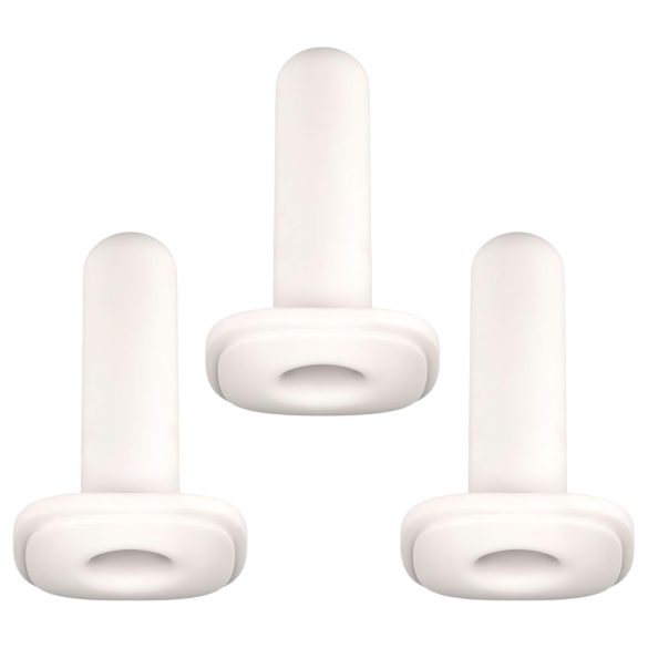 Kiiroo Onyx Standard Fit - masturbator tulci - 3 kom (bela)