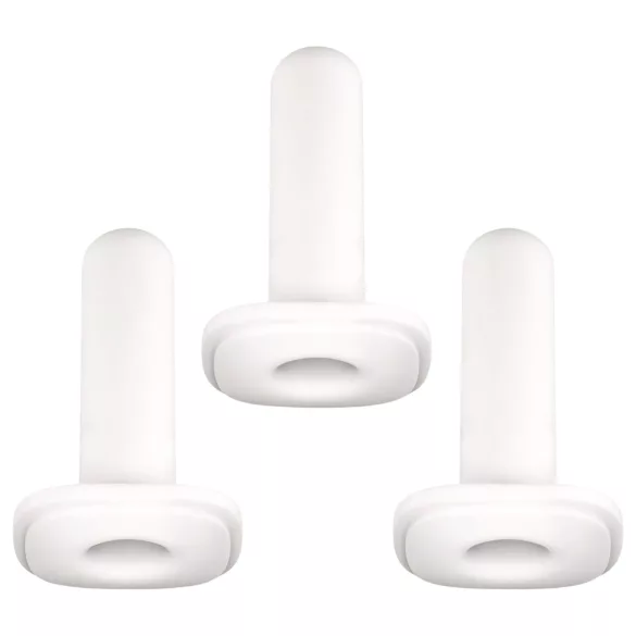 Kiiroo Onyx - masturbator rokav - tesno prileganje - komplet 3 - bel