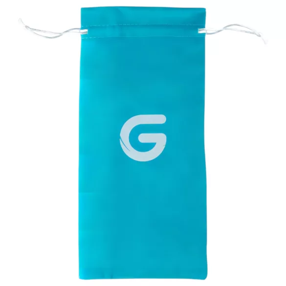 Gildo Glass No. 20 - stekleni dildo z izboklinami - prozoren