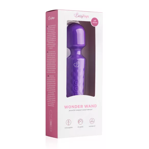 EasyToys - mini masažni vibrator - polnilni - vijoličen