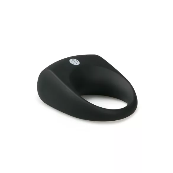 Easytoys - vibrirajoči erekcijski obroč - črna