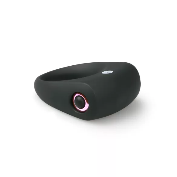 Easytoys - vibrirajoči erekcijski obroč - črna