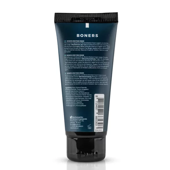 Boners - stimulativna krema za erekcijo za moške - 100 ml