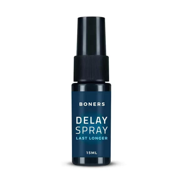 Boners - sprej za zakasnitev iztoka - za daljši spolni odnos - 15 ml