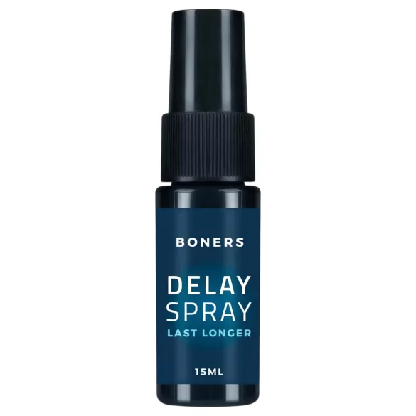 Boners - sprej za zakasnitev iztoka - za daljši spolni odnos - 15 ml