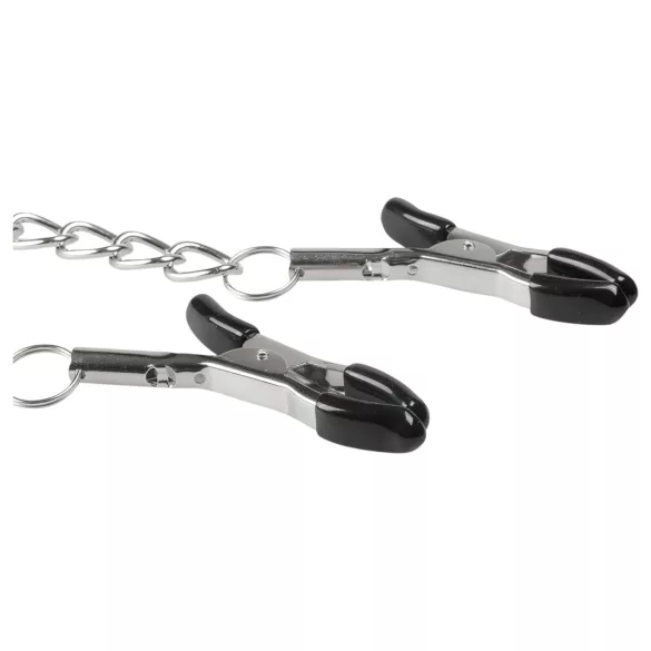 EasyToys - sponka za bradavice z verižico - 2 kosa