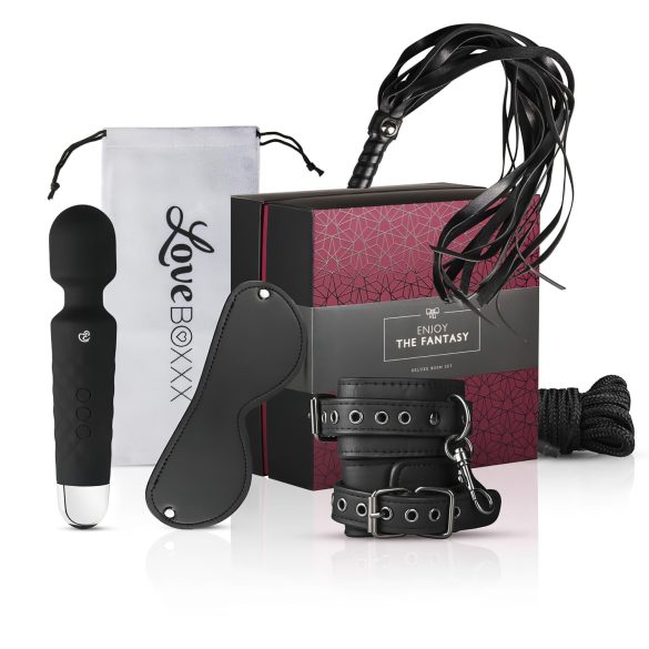 LoveBoxxx Fantasy - 6-delni vibratorni set za vezanje