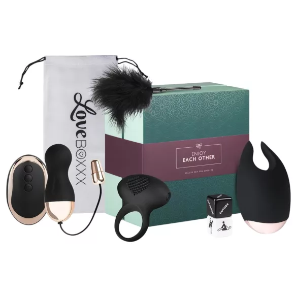 LoveBoxxx Each Other - vibrator set za pare - komplet 5 delov