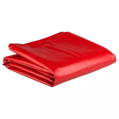 Easytoys - lakirana posteljnina - 180x230 cm - rdeča