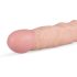 Real Fantasy Scott - realistični dildo - 25 cm (naravna barva)