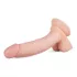 Real Fantasy Derek - dildo z modom - realističen - 22cm - naravna barva