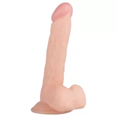   Real Fantasy Felix - realistični dildo s testisi - 22 cm naravna barva