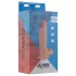 Real Fantasy Glynn - dildo s testisi - realističen - 25cm - natur