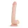 Real Fantasy Elvin - realistični dildo s testisi - 28 cm - naravna barva