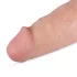 Real Fantasy Dwane - realistični dildo z modami - 31 cm (naraven)