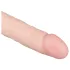 Real Fantasy Lewis - vibrator z baterijo - realističen - 22 cm - naravno