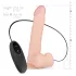 Real Fantasy Lewis - vibrator z baterijo - realističen - 22 cm - naravno