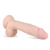 Real Fantasy Glynn - realistični vibrator na polnjenje - 25 cm - naravno