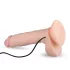 Real Fantasy Glynn - realistični vibrator na polnjenje - 25 cm - naravno