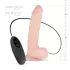 Real Fantasy Glynn - realistični vibrator na polnjenje - 25 cm - naravno