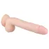 Real Fantasy Elvin - vibrator z baterijo - realističen - 28 cm - natur