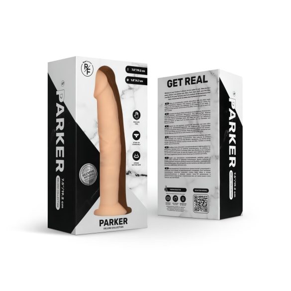 Real Fantasy Parker - realistični dildo - 19 cm - naravna barva