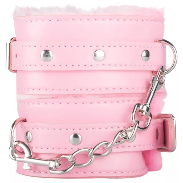 Secret Pleasure Chest - napredni komplet za BDSM - 14-delni (roza)