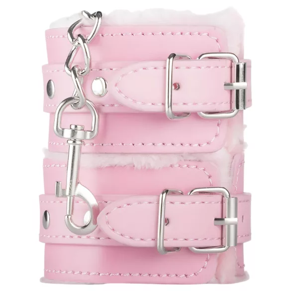Secret Pleasure Chest - napredni komplet za BDSM - 14-delni (roza)