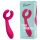 Easytoys Parni Vibrator - polnilni, vodoodporni (roza)
