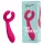 Easytoys Couple - vibrator za pare - polnjenje USB, vodoodporen - roza