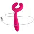 Easytoys Couple - vibrator za pare - polnjenje USB, vodoodporen - roza