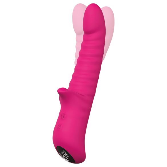 Essentials - rotacijski vibrator - večstopenjski - roza
