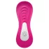 Dreamtoys Essentials - nosljive hlačke z vibratorjem za točko G (magenta)