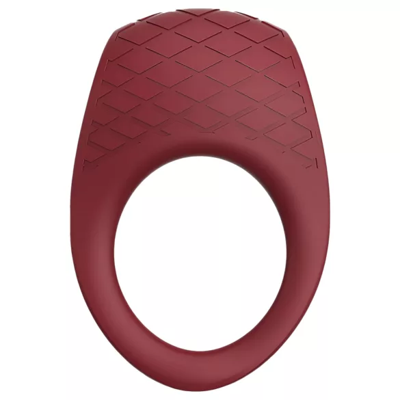 Dreamtoys Ivy - vibracijski obroč za penis - bordor
