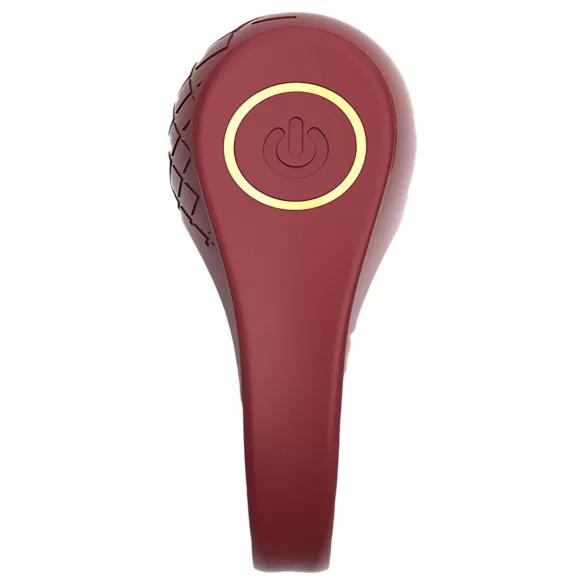 Dreamtoys Ivy - vibracijski obroč za penis - bordor